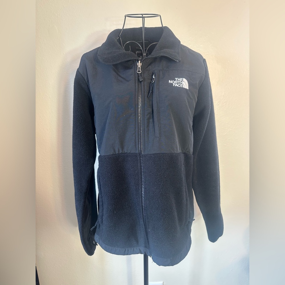 The North Face Denali fleece jacket in black Polartec fleece